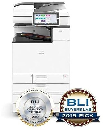 Ricoh IM C4500 - Color Laser Multifunction Copier - 45ppm, Copy, Print, Scan, Auto Duplex, Network, WiFi, 4 Trays and Comes with Pre-Installed Postscript 3 Supplement