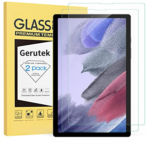 Gerutek 2 Stück Schutzfolie Samsung Galaxy Tab A7 Lite 8,7 Zoll, 9H Härte Freundllich Anti-Kratzen Anti-Bläschen Displayfolie Schutzglas Displayschutz für Samsung Tab A7 Lite 8.7 2021 SM-T220/SM-T225
