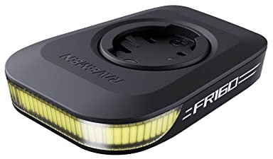 RAVEMEN FR300/ FR160 Compatible with Garmin Bike Computer, Daytime Be Seen Bicycle Light, 6 Modes Cycling Computer Accessories, USB-C Rechargeable for Road Bike, Patent Protected (FR160)