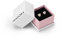 Pandora Timeless Women's 14k Rose Gold-Plated Sparkling Elevated Heart Stud Earrings, With Gift Box