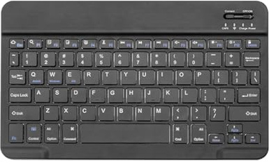 Bsbkoj Wireless Keyboard, Portable Keypad, 9.65x5.71x0.24 Inches Portable | Quiet Low-Profile Design, Handheld for Typing Device, Smartphones Keyboard