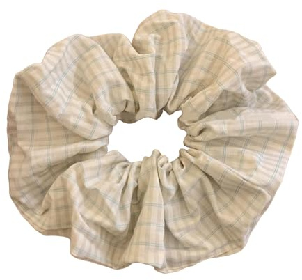 Haargummis für Damen, gestreift, Spitze, Schleife, dekoriert, groß, elastisch, Pferdeschwanz-Halter für dickes und glattes Haar
