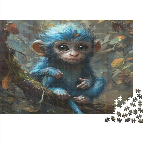 Monkey1000 Teile des Erwachsenenpuzzles, 1000 Stücke des Erwachsenenpuzzles, Bildungspuzzle, Heimdekoration Puzzle, 1000 Stücke1000pcs (75x50cm)