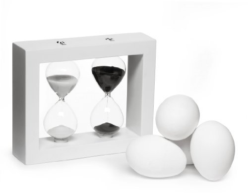 Sagarform - Doppia Clessidra da Cucina, per Cottura Uova