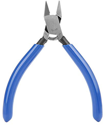 4inch Long Nose Pliers Wire, Zip Toe Cutter Flush 32760 ESD Flush Cutting Diagonal Cutters Cutter Wire Cutter Wire Cutter