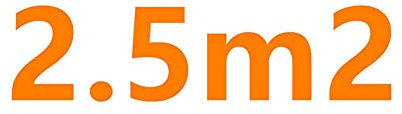 Riscaldamento a Pavimento 15. 0W / M2. sotto Impianti di Riscaldamento per Riscaldamento a Piastrelle Sistemi di Riscaldamento a Pavimento per Riscaldamento Indoor (Color : 2.5m2)