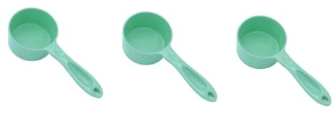 FOMIYES 3 Piezas Vaso Medidor Cuchara Medidora Pala De Agua Cucharas De Comida Para Gatos Tazas Medidoras Para Alimentos Cuchara De Comida El Perro