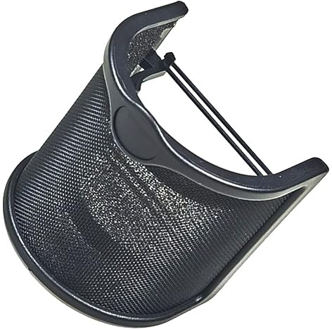 Black Metal Mesh Pop Filter Microphone Windscreen for Mic | Gaming and Singing Use, Breathable Shield Blocks Plosive Noise, Helps Extend Diaphragm Life