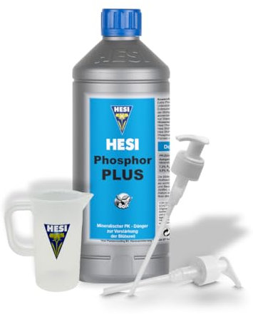 HESI® Hesi Phosphor Plus (1l), Phosphor Dünger, Hesi Dünger, Phosphorsäure, Blumendünger, Calcium Dünger, Dünger