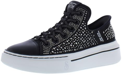 Skechers Dam Snoop One Rhine-Stoned sneakers, svart, 38 EU