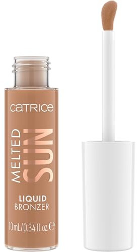 Catrice Cosmetics Melted Sun Bronzer Liquido, lunga durata, definizione, Ultra pigmentato, naturale, opaca (10 ml)
