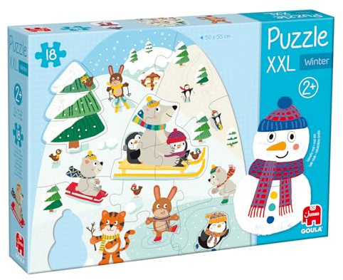 Goula - XXL Winterpuzzle für Kinder - Ab 2 Jahren