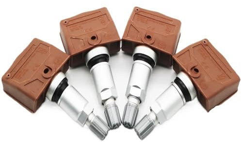 PENGNAQP Sensore gomme Auto Compatibile con G35 2007 per QX56 2005 2006 2007 2008 2009 2010 Monitor della Pressione dei Pneumatici TPMS 40700JY00C 40700-JY00C 40700 JY00C(4pcs)