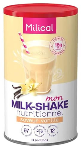 Milical Mon Milk-Shake Nutritionnel Vanille 420 g