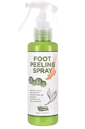 Foot Peeling Spray Orange Oil 100ml - Foot PeelingSpray That Remove Dead Skin, Hydrating Nourish Peel OffSpray, Remove Dead Skin within Seconds, for PeelingDry Calluses on Feet (Tea, 1)