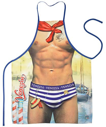 Tini - Shirts Grillschürze - Schürze Geburtstag, für Partys, Karneval,…: Gondoliere !! mit Urkunde !!