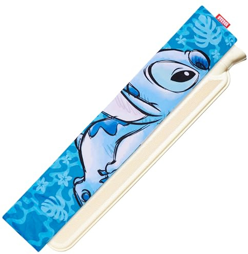 Disney Stitch Wärmflasche mit Bezug Wärmflasche Süß für Hände & Füße, Wärmeflasche bei Regelschmerzen, Nacken- und Schulterschmerzen (Stitch Lang_2000 ML)
