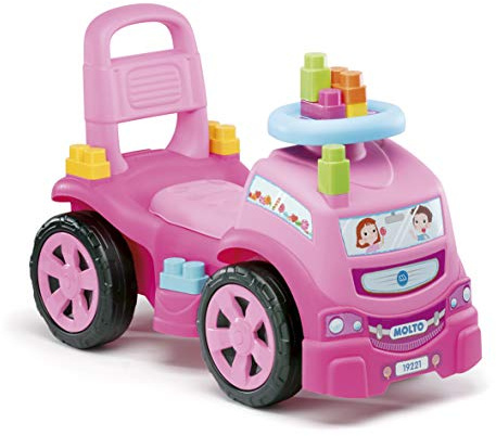MOLTO | 3-in-1 Rutscher mit Block Set | Offroad-Korridore Laufen Lassen | Sicheres und widerstandsfähiges Kinderspielzeug | Förderung der Entwicklung von Kindern | +10 Monate