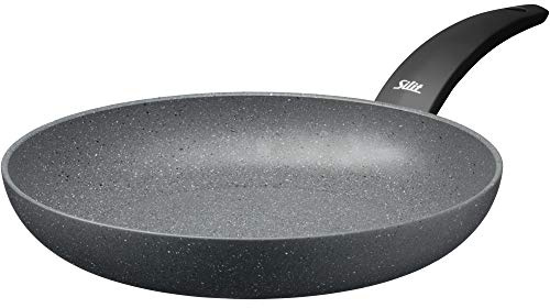 Silit Montano Bratpfanne 28 cm Induktion, Aluminium beschichtet, für alle Herdarten geeignet, wärmeisolierter Kunststoffgriff