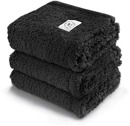 luciphia 1 Pack 3 Decke Superweich Premium Flauschig Hundedecke Katzendecke | Maschinenwaschbar weiche & warme Decke für Haustier Hunde Katze Welpe,Schützt Sofa & Möbel vor Haaren und Kratzern
