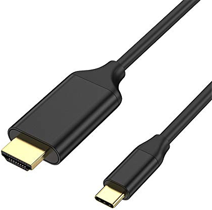 Eono Cable USB C a HDMI 4K@60Hz, 1.8m Cable USB Tipo C a HDMI Compatible con Thunderbolt 3, iPad Pro, MacBook Air/Pro, Surface (4K@60Hz)