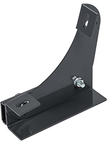 Parotec, Laufsteghalter, Anthrazit, Laufroststütze für Doppelstehfalz Stehfalzdeckung, Beton oder Tondachziegeln, Biberschwanzziegel zum anschrauben auf der Latte, Halter, Dachtritt