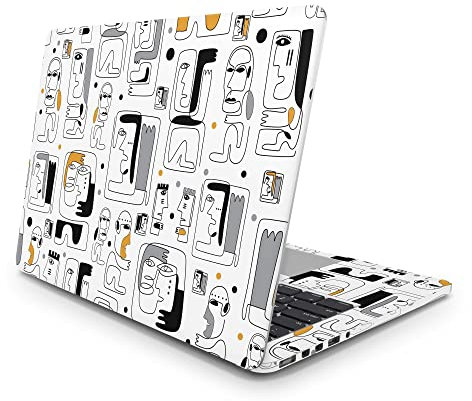 Sticker Master Tribal Seamless Pattern Vinyl-Aufkleber Skin Cover 13 14 15 Zoll Notebook-Aufkleber für MacBook Asus Acer Hp Lenovo Huawei Dell Vs Toshiba 14 inch (35x26 cm)