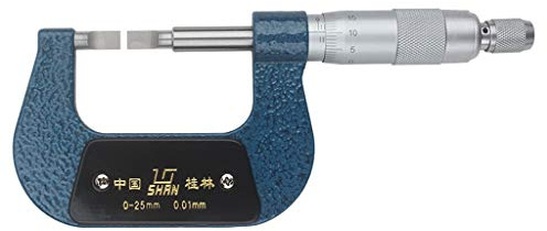 DHF Micromètre micromètre de diamètre extérieur 0-25mm / micromètre micromètre micromètre à 0,01 mm micromètre micromètre micromètre micromètre de micromètre