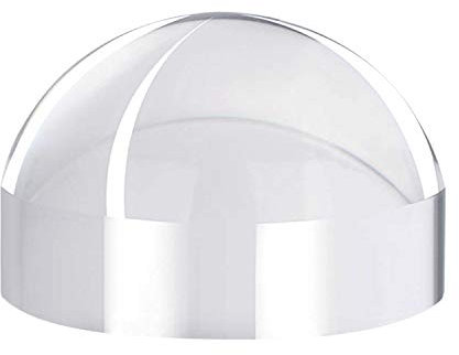 10x Hellfeldlupe Briefbeschwerer Rund Dome Lupe Leselupe Optische Halbkugellinse Lesehilfe Halb Kugellupe Grundfläche Lupe Tragbares Papier Lesebeobachtung Freisprecheinrichtung Lupe