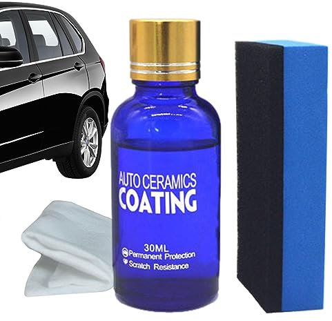 JINGAN Rivestimento in Ceramica - Sigillatura di Agenti Nano per placcatura in Ceramica | Agente di placcatura in Nano Portatile ad Alta lucentezza, Protezione sigillante per Auto per SUV