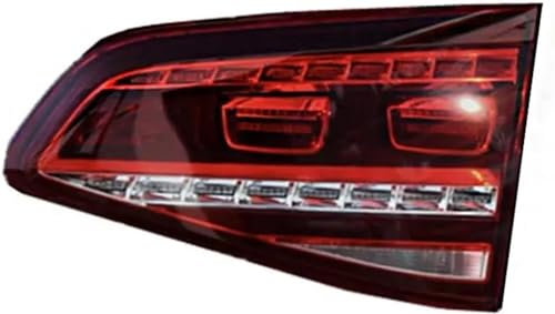 HIPATU Auto Heckleuchte Baugruppe für VW Golf 7 2013-2017, Auto Rücklicht Komplettsets, Rückleuchte Rückleuchten Ersatz Auto Außenzubehör,A/Inside Right