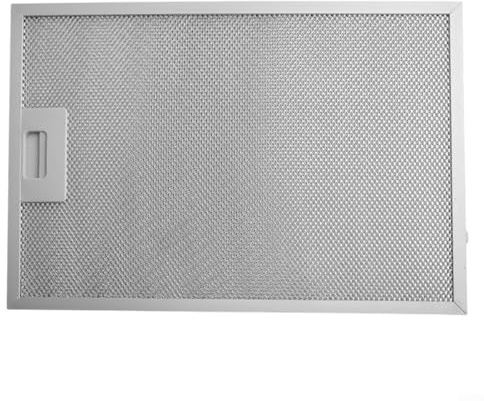 RichVibe Filtro antigrasso di ricambio per cappa aspirante a rete per cappa da cucina, sistema di ventilazione in alluminio