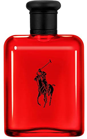 RALPH LAUREN FRAGRANCES Polo Red - Eau de Toilette - Men's Cologne - Woody & Spicy - With Grapefruit, Saffron, and Redwood - Medium Intensity - 4.2 Fl Oz