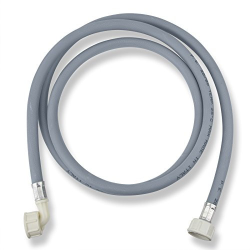 Stabilo-Sanitaer Zulaufschlauch 3/4 Zoll 4m Anschluss gerade/Winkel Anschlußschlauch Waschmaschinen Geschirrspüler Schlauch Wasserschlauch Zulaufschläuche