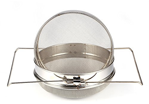 Imker Honigsieb Set, Groß und Edelstahl, Bienenzucht Werkzeug