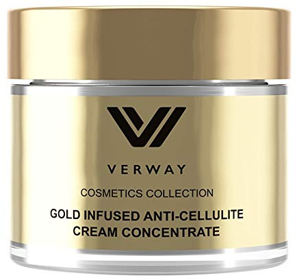 Gold Infused Anti-Cellulite Creme Konzentrat mit echtem 24K kolloidalen Gold