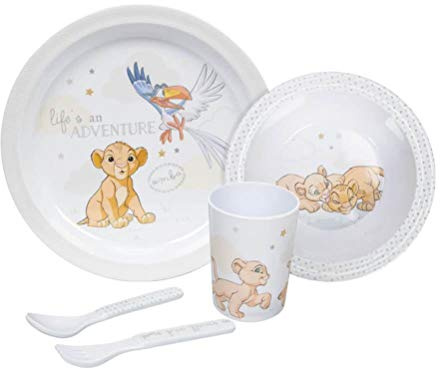 Disney service för spädbarn och småbarn 5 delar - Lär dig att äta med Simba det lilla lejonet