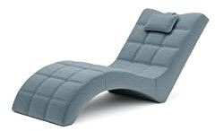 All4All Chaiselongue Relaxliege Relaxsessel Bristol Kunstleder Gewebe Einfarbig Modern Relax Keine Montage11