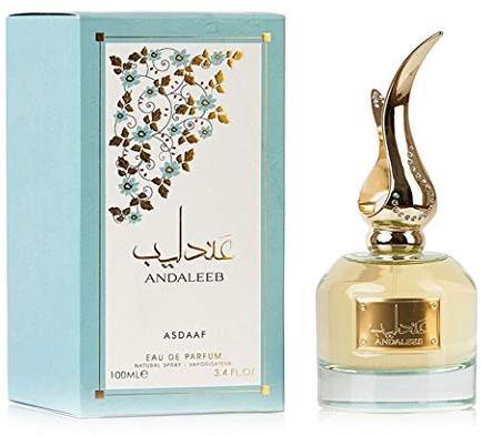 BUSINESS SQUARE BS Parfum ANDALEEB 100 ml Eau de Parfum Attar Halal Arab Old Unisex Orient Muskus Frau HINWEISE: Bernstein, Muskus, Sandelholz, Karamell, Gourmand