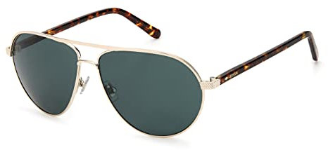Fossil Damen FOS 3125/G/S Sonnenbrille, ORO Claro/Verde, 59