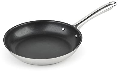 Jata Hogar HSAR2120 Edelstahlpfanne La Garrotxa, 20 cm, Schwarz, für Induktion und Ofen geeignet
