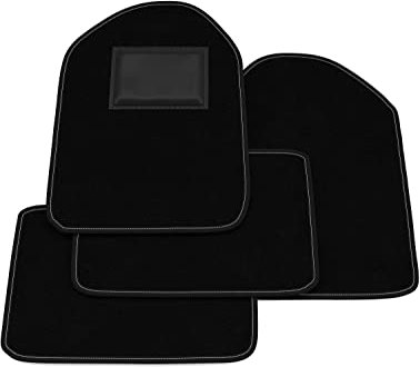 Fußmatten kompatibel mit Renault Kangoo 1997-2005 ohne Dekoration, personalisierbares Automatten-Set, Teppich-Set, Autoteppich