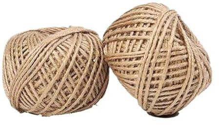 1 mm 2 mm natürliches Vintage-Juteseil, Schnur, Schnur, Jute, Basteln, Geschenkverpackung, Jute, Hanf, Gartenarbeit, Hochzeit, Party, Dekoration (Farbe: 2 mm, 50 m)