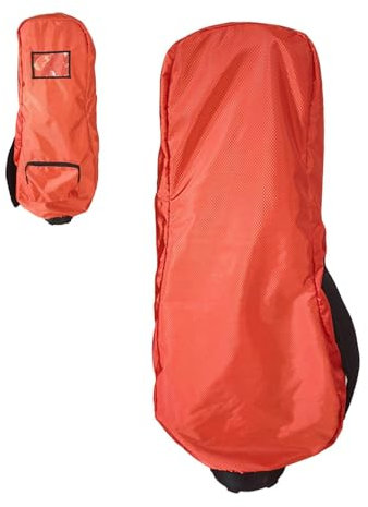 Monozoz wasserdichte Golftaschen-Abdeckung, Golftaschen-Regenhülle | Regenschutz Golfbag Hood Regenabdeckungen - Faltbares und tragbares Golfzubehör für Golftaschen, Wagen, Schläger