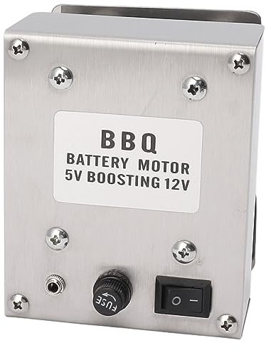 Grill Rotisserie Motor, Aluminum Alloy Rotisserie Motor 70KG Load 12V BBQ Rotisserie Replacement for Universal Grills, Easy to Install, Heat Resistance