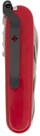 SwissKarry Clip Compatible with Some 91mm Victorinox Swiss Army Knife Models. Please Check Compatibility. 5 Custom Designs for a Personalised Multi-Tool. Stainless Steel Tough. ‘Void Black’
