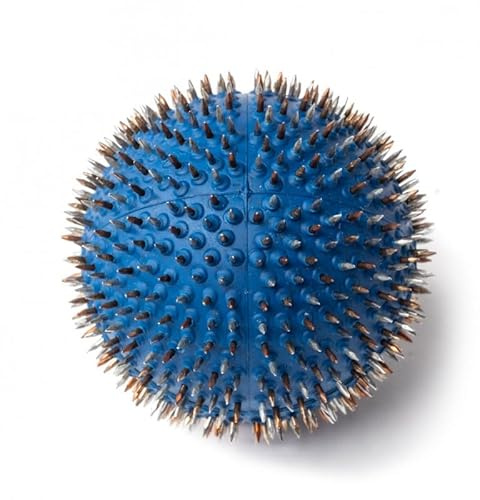 Lyapko Akupunktur Hand-Fußmassage Dunkelblau Nadelball 4,0Ag Premium Aktivmassagegerät Unisex Stachelball einzigartiges Therapiegerät-Massageball Igelball Akupressurkugeln für Stressabbau Entspannun