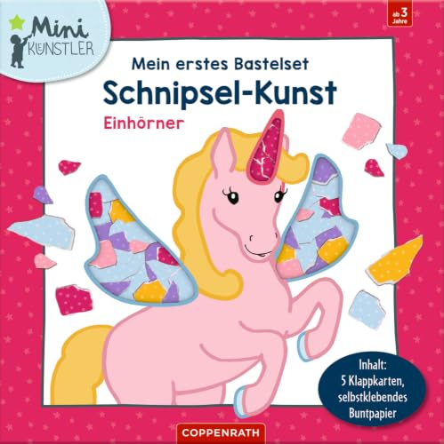 Mein erstes Bastelset - Schnipsel-Kunst: Einhörner (Mini-Künstler)