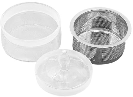 QUXVUIS Kit de Nettoyage d'huile de Montre avec Couvercle et Accessoires pour Nettoyer efficacement Les pièces du Mouvement et améliorer Les Performances.