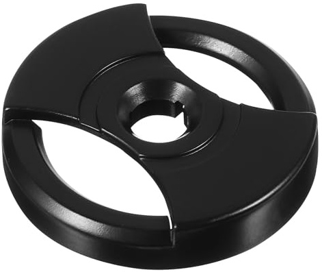 UPKOCH Accessoires pour Tourne-disques 45 Tours, Adaptateur Vinyle Rond en Plastique, Accessoire Stable conçu pour Amateurs de vinyles